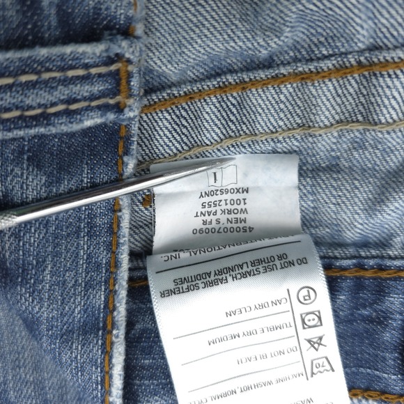 Ariat FR Jeans Men's 34x34 Fit (33X31) M4  Low Rise Boot Cut Blue Fire Resistant - Picture 16 of 16